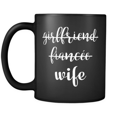 Just Married Wife Mug