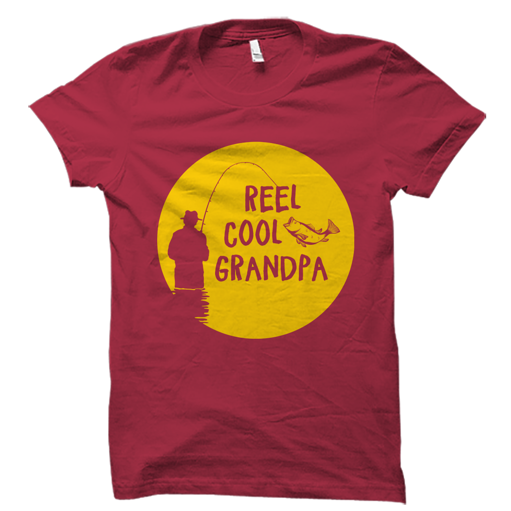 Reel Cool Grandpa Fishing Shirt – oTZI Shirts