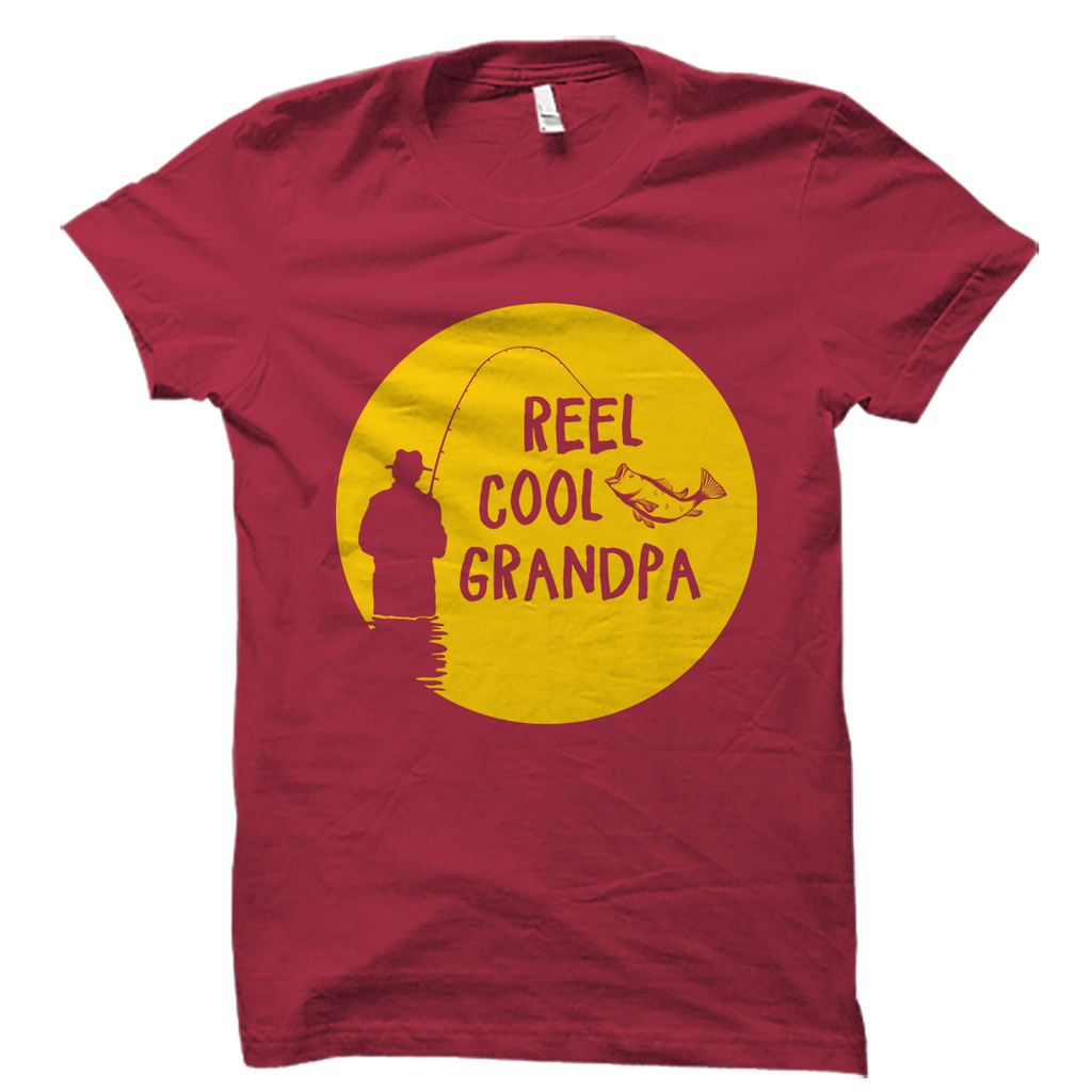 Reel Cool Grandpa Fishing Shirt – oTZI Shirts Reel Cool Grandpa Fishing Shirt – oTZI Shirts