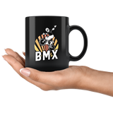 BMX - Biking 11oz Black Mug
