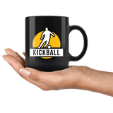 Kickball 11oz Black Mug