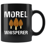 Morel Whisperer 11oz Black Mug