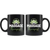 Massage Therapist 11oz Black Mug