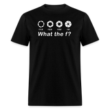 what the f photography shirt - black