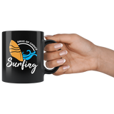 Drug Of Choice Surfing 11oz Black Mug