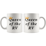 Queen of the RV 11oz White Mug