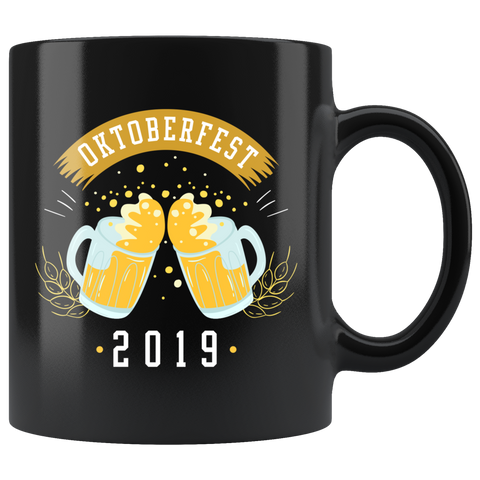 Oktoberfest 2019 11oz Black Mug