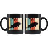 Lingcod 11oz Black Mug