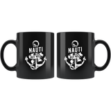 Nauti But Nice 11oz Black Mug