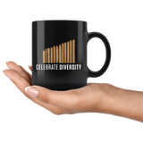 Celebrate Diversity - Cigars 11oz Black Mug