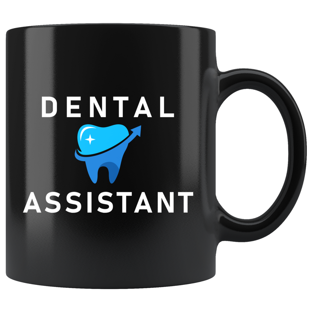 Dental Assistant 11oz Black Mug