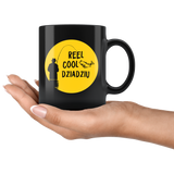 Reel Cool Dziadziu Black Mug