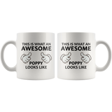 This Is What An Awesome Poppy Looks Like White Mug