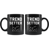 Trend Setter 11oz Black Mug