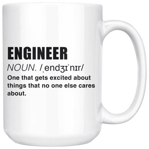 Engineer Noun 15 oz - Custom