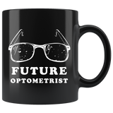Future Optometrist 11oz Black Mug