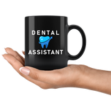 Dental Assistant 11oz Black Mug