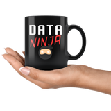 Data Ninja 11oz Black Mug