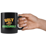 Holy Guacamole 11oz Black Mug
