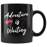 Adventure Is Waiting 11oz Black Mug