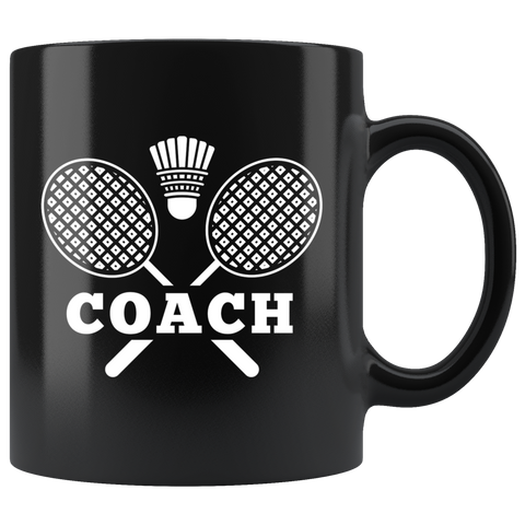 Coach 11oz Black Mug
