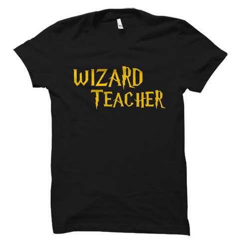 Wizard Teacher Shirt Funny Wizard Magic Tee