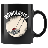 Mowologist 11oz Black Mug