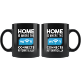 Home is Where The Wifi Connects Automatically Mug