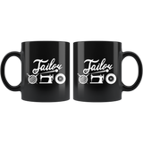 Tailor 11oz Black Mug