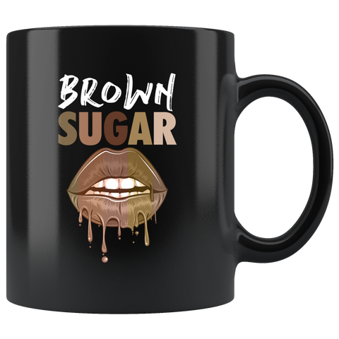 Brown Sugar 11oz Black Mug