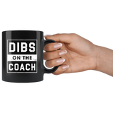 Dips On The Coach 11oz Black Mug