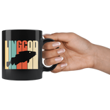Lingcod 11oz Black Mug
