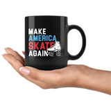 Make America Skate Again 11oz Black Mug