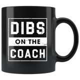 Dips On The Coach 11oz Black Mug