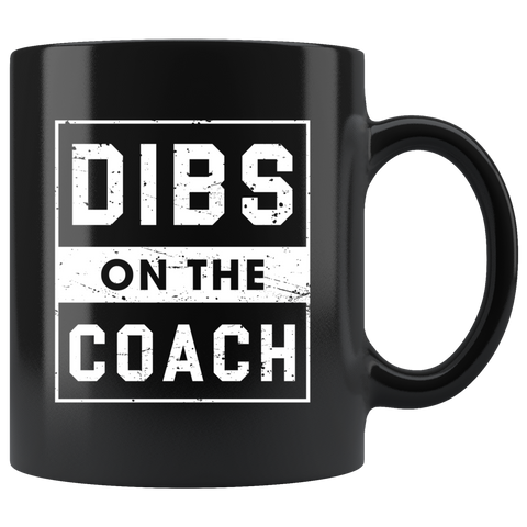 Dips On The Coach 11oz Black Mug