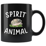 Spirit Animal 11oz Black Mug
