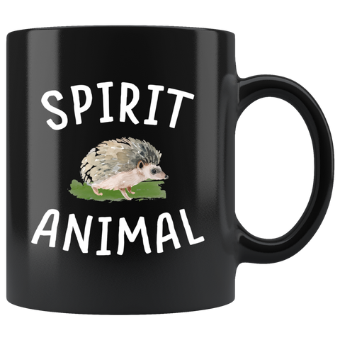 Spirit Animal 11oz Black Mug