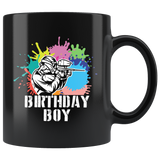 Birthday Boy - Airsoft 11oz Black Mug