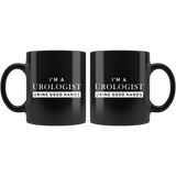 I'm A Urologist Urine Good Hands  11oz Black Mug