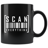 Scan Everything 11oz Black Mug