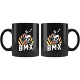 BMX - Biking 11oz Black Mug