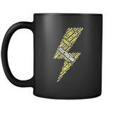 Electrician Black Mug