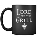 Lord Of The Grill Black Mug