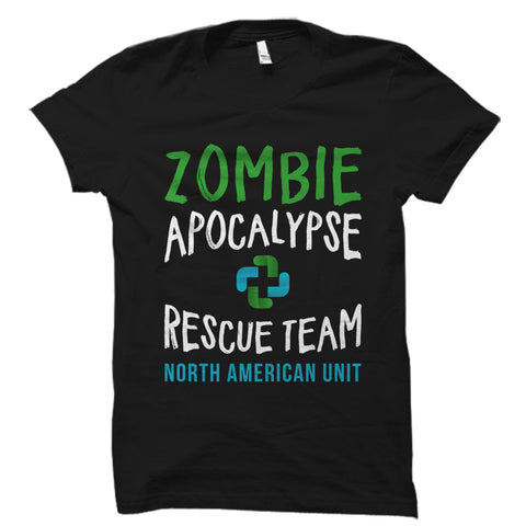 Zombie Apocalypse Rescue Team Shirt
