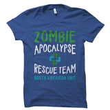 Zombie Apocalypse Rescue Team Shirt
